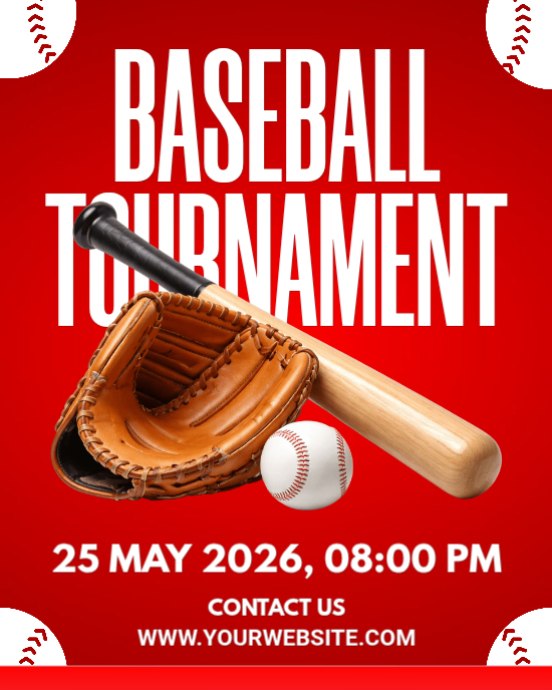 Baseball Tournament Template | PosterMyWall