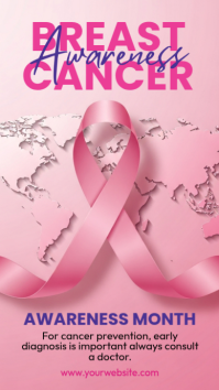 Rot Breast Cancer Awareness Instagram-Story Template