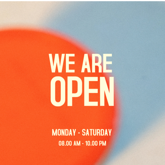 Business Hours Announcement Template | PosterMyWall