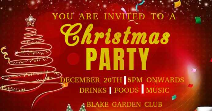 Copy of Red Modern & Minimal Christmas Celebration invitation ...