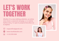 Rouge Model Portfolio A4 Template - Page 5