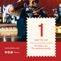 Red Restaurant Opening Countdown โพสต์บน Instagram Template - Page 5