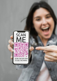 Scan me Template | PosterMyWall