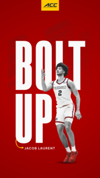 Red Modern & Minimal Sports Promotion Instagram Story template
