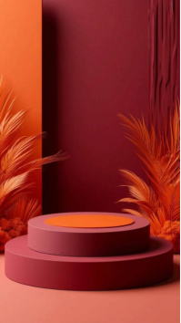 Rosso Stage Design งานแสดงผลงานแบบดิจิทัล Template