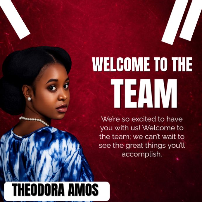 Welcome Message Instagram Ad Template | PosterMyWall