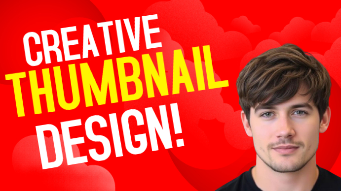 Red Modern & Minimal YouTube Thumbnail Design YouTube Thumbnail ...