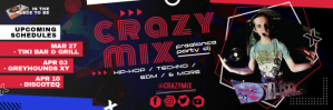 Red Modern DJ Mix Concert Email Header Templa template