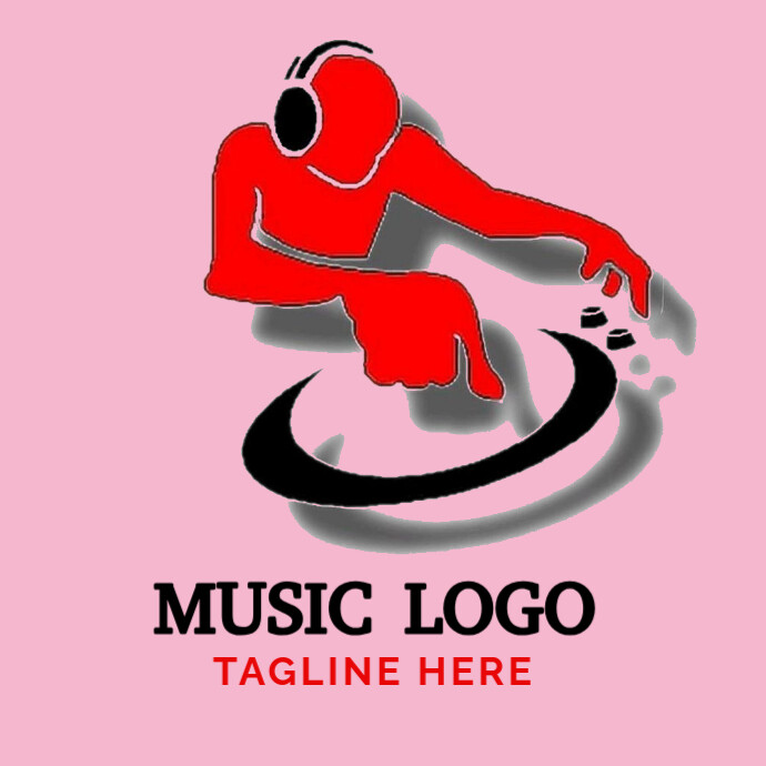 Copy of Red Music Logo | PosterMyWall