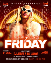 Red Neon Nightclub Event Instagram Portrait Video template