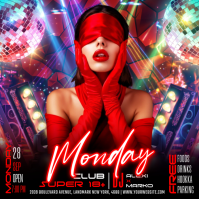Nightclub Event Publicación de Instagram Template