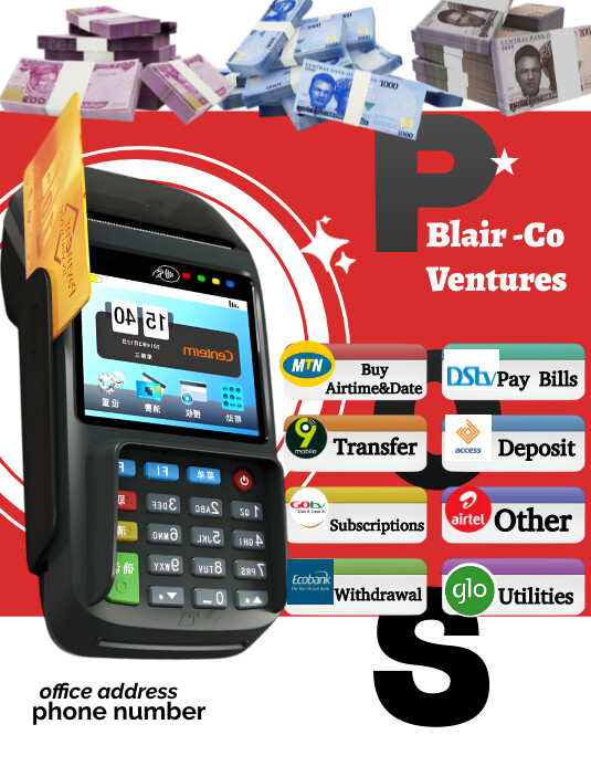 Red Pos RED POS FLYER/BANNER Template | PosterMyWall