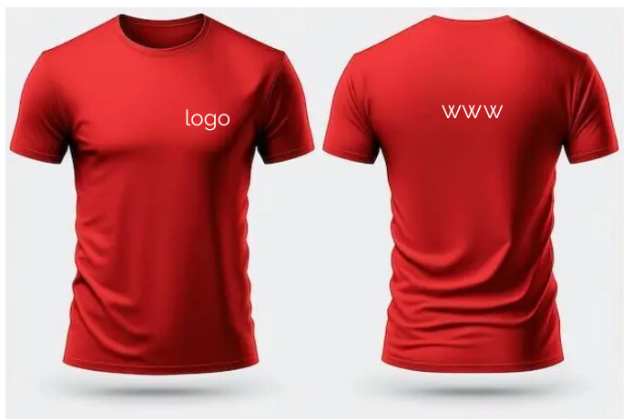 red-printable-mockup-t-shirt-template-postermywall for Free Printable T Shirt Template Red Printable Mockup T-shirt Template | PosterMyWall for Free Printable T Shirt Template