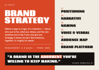 Red Branding Studio Pitch Deck A4 Template - Page 3