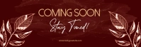 Red Professional Business Coming Soon Email H template