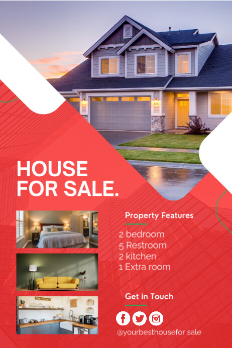 Copy of Red Professional Christmas Rent Poster | PosterMyWall