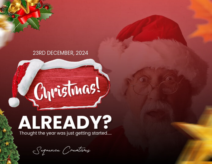 Red Professional Christmas Template Flyer (us Letter)