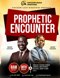 Red Professional Church  Flyer (us Letter) template