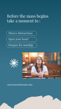 Czerwony Church Service Preparation Instagram Story Template - Page 2