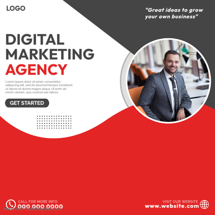 Copy of Red Professional Corporate Business Instagram Post | PosterMyWall