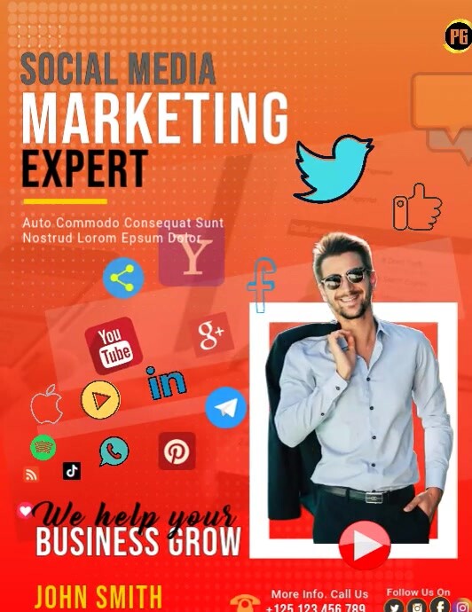 Red Professional Corporate Service Ad Template Flyer (us Letter ...