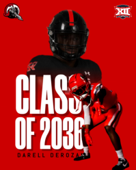 Rød Graduation Announcement Instagram Portrait Template