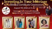 Red Marriage Ceremony Digital na Display Template