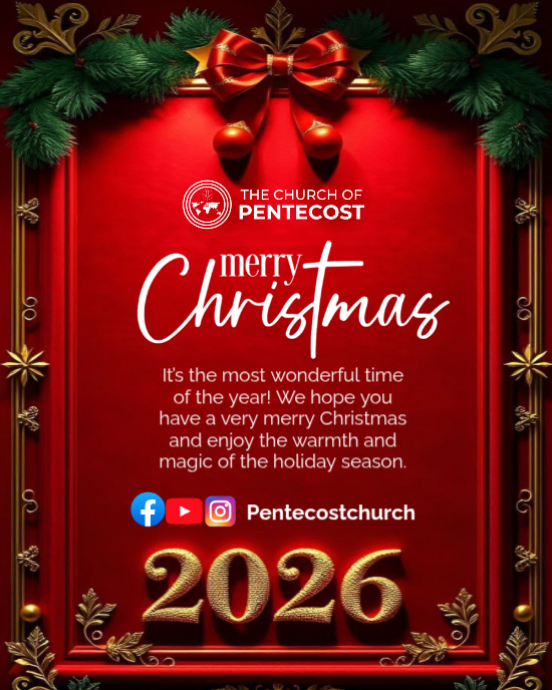 Copy of Red Professional Merry Christmas Instagram Portrait | PosterMyWall
