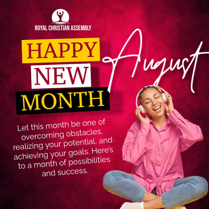 Copy of Red Professional New Month Flyers Instagram Post | PosterMyWall