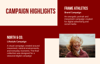 红色 Photography Portfolio Tabloid Template - Page 3