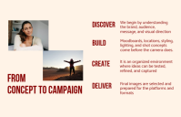 红色 Photography Portfolio Tabloid Template - Page 4