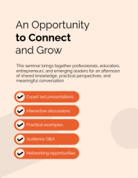 Red Professional Development Seminar Iflaya Template - Page 2