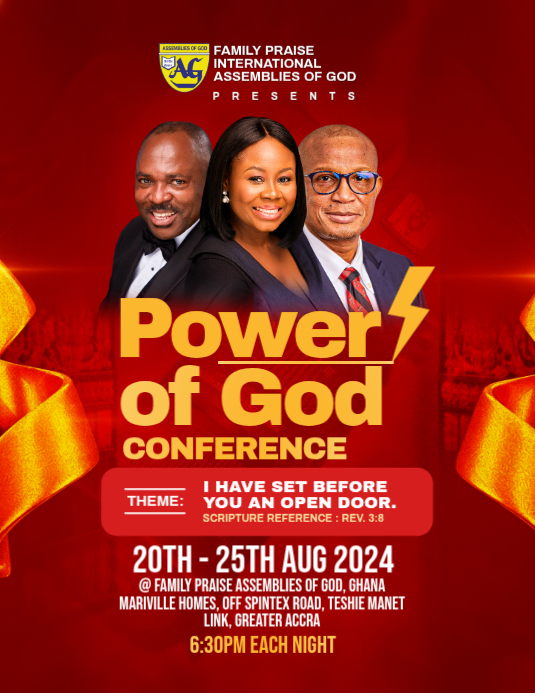Plantilla de Red professional religious conference flyer | PosterMyWall