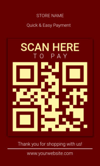 SCAN HERE Template | PosterMyWall