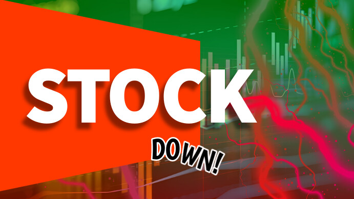 Red Professional STOCKS Youtube Thumbnail template