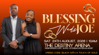 Rød Wedding Announcement YouTube Thumbnail Template