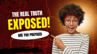 Red Professional Youtube Thumbnail template