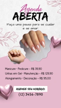 Red Profissional Agenda Aberta História Do Instagram template