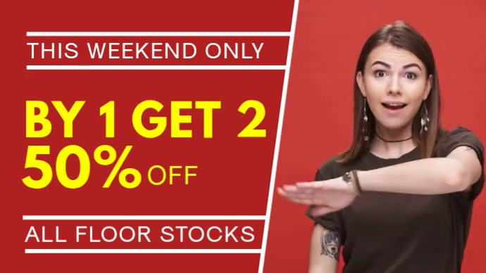 Design a Discount Poster Online for Free! | PosterMyWall