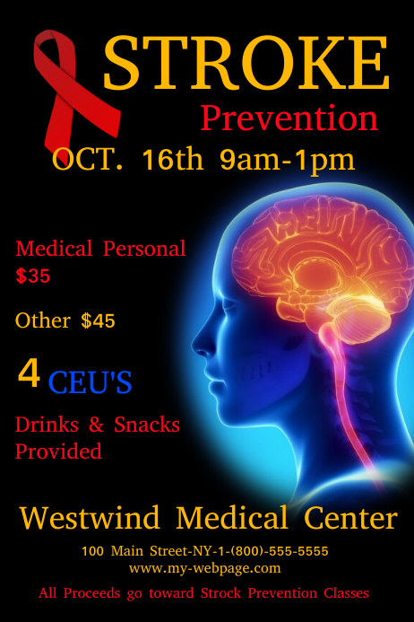 Red Ribbon Template | PosterMyWall