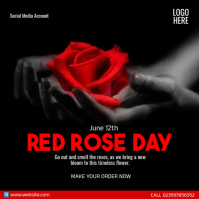 National Red Rose Day Template | PosterMyWall