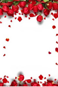 White Red Frame Posters Template | PosterMyWall