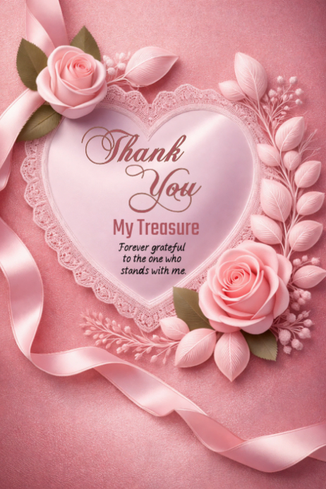 Red Thank You Poster Template | PosterMyWall