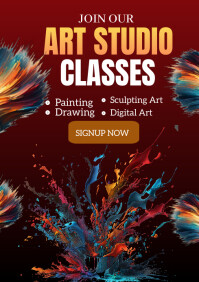 Creative Design Studio Template | PosterMyWall