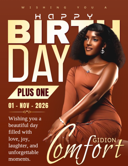 Red Birthday Celebration Flyers Template | PosterMyWall