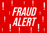 White Fraud Alert Flyers Template | PosterMyWall
