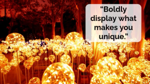 Red Typographic Inspirational Showing Off Quotes  Digital Display (16:9) template