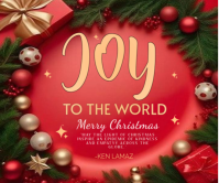 Red Typographic Merry Christmas Wishes Large Rectangle template