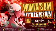 Red Women's Day Appreciation Gala YouTube Thumbnail YouTube-miniature template