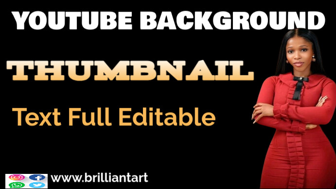 Red Youtube Thumbnail Template | PosterMyWall